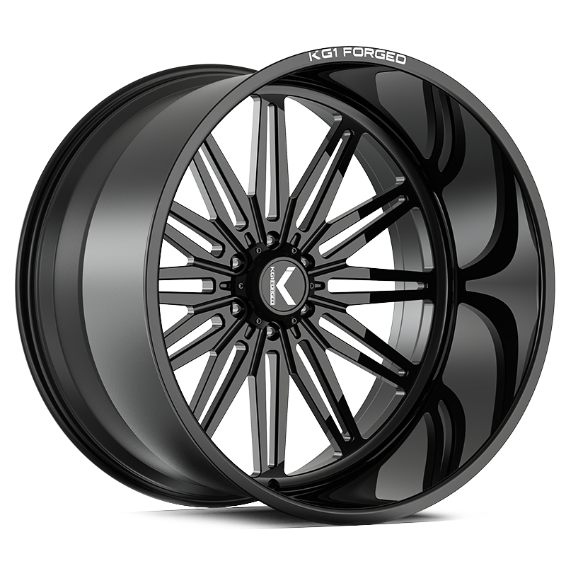 Gloss Black Milled